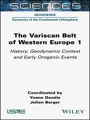 cover image of The Variscan Belt of Western Europe, Volume 1